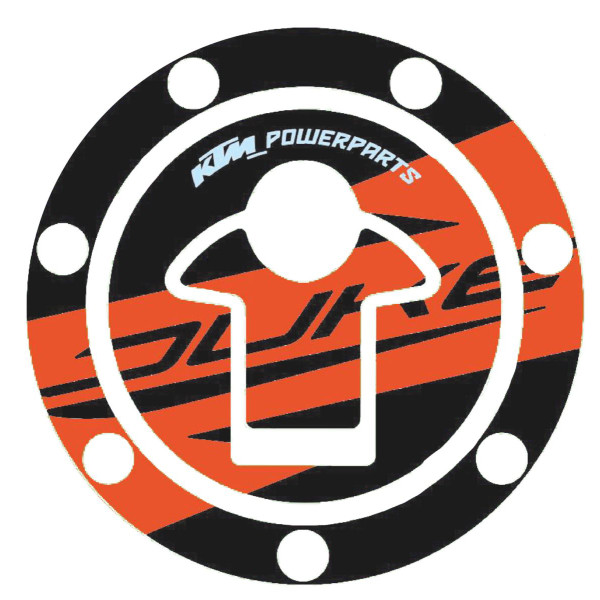 KTM Fuel tank cap sticker